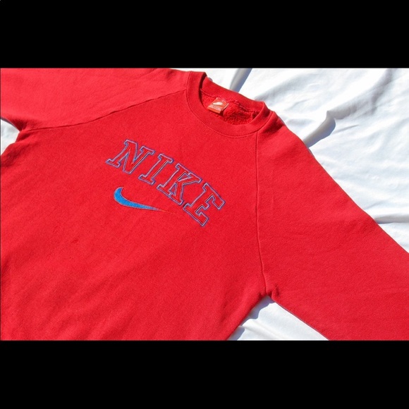 Vintage Rare 90s Nike Spellout Sweatshirt Crewneck Sweater